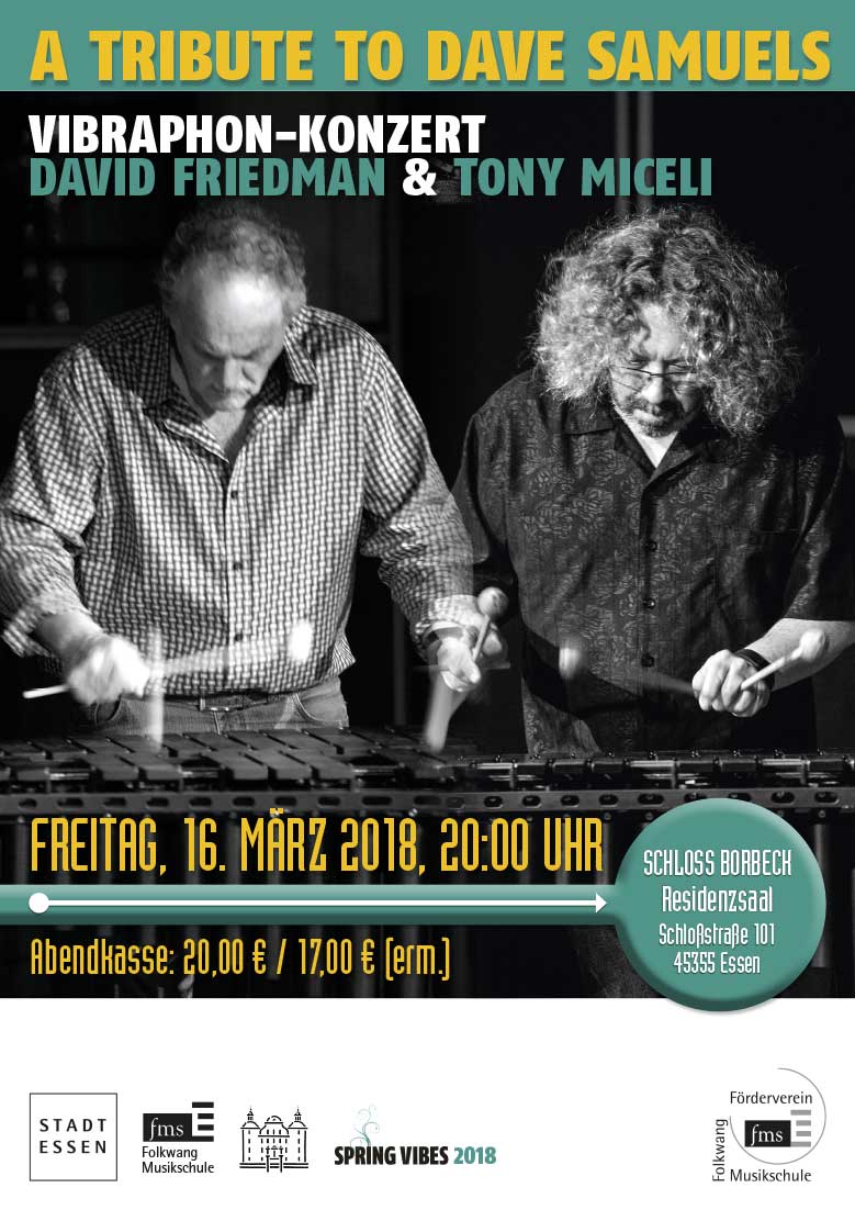 DIN A3 Plakat Konzert Tribute ANSICHT